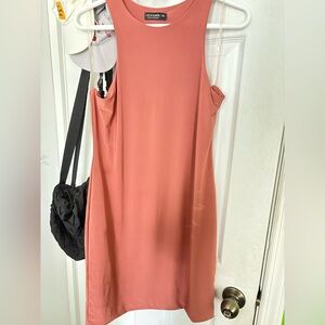 Lisa & Sarah Coral Midi Dress